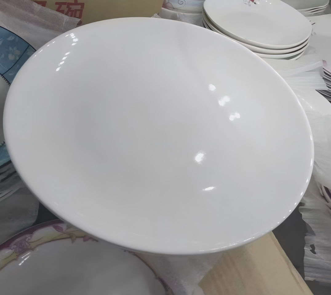 陶相惠 10# 盘 纯白陶瓷盘10寸